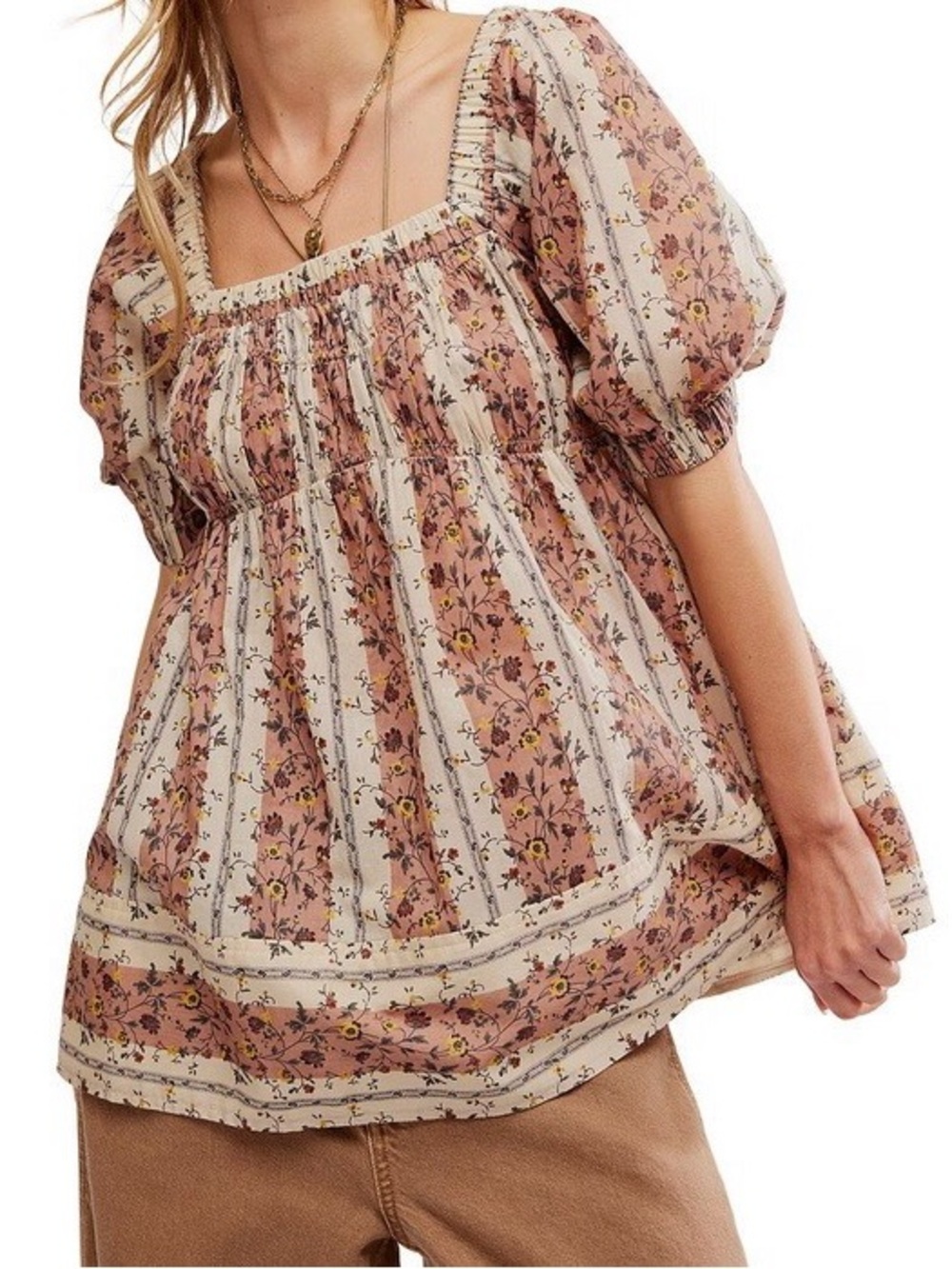 Free People Vintage Lover Blouse